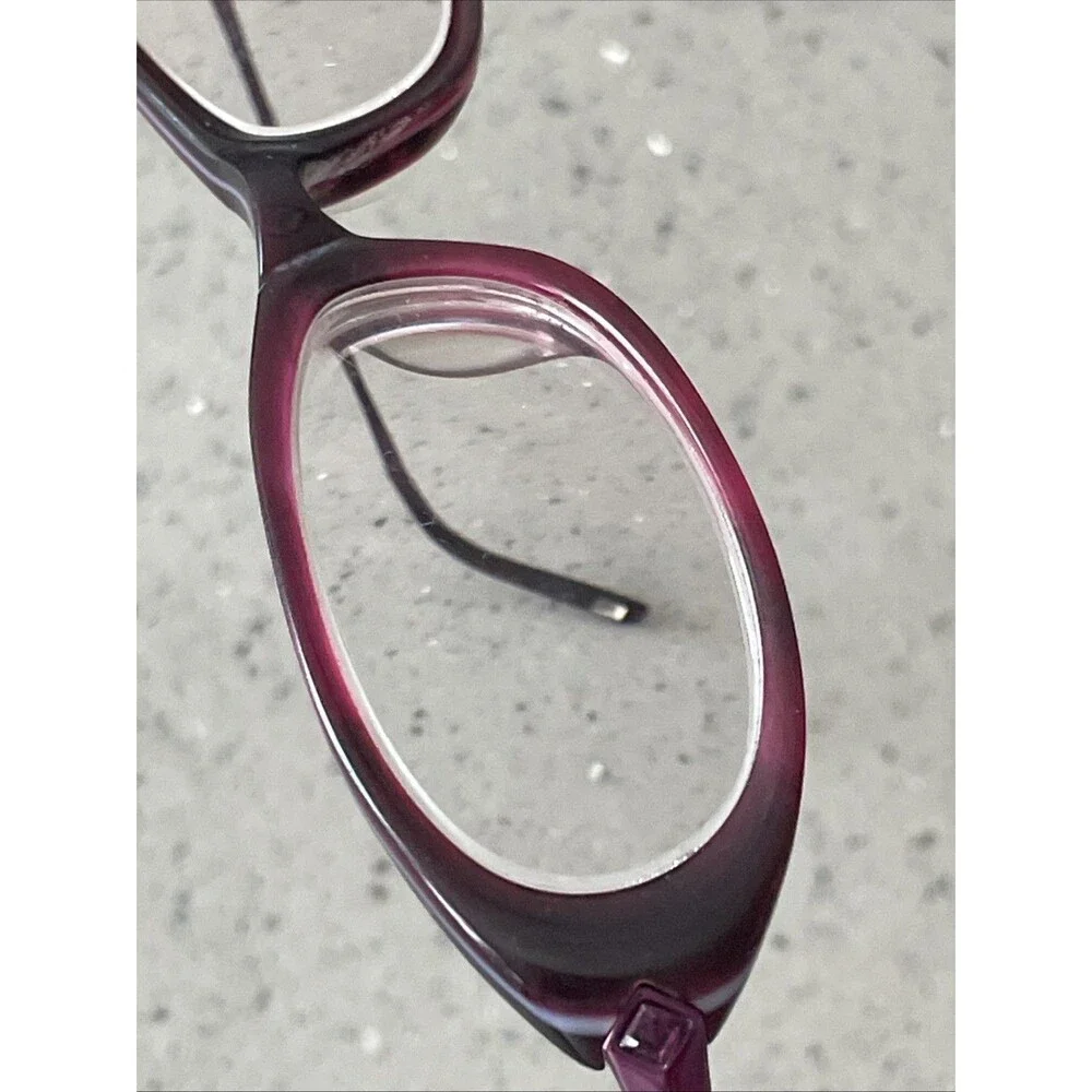 Originale JONES NEW YORK J208 Eyeglasses Frames ONLY PLUM 48-16-135